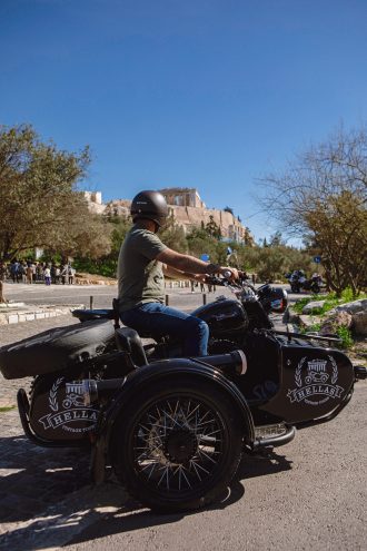 Round of Acropolis - 60' Private Tour in a Vintage Motorcycle Sidecar 35