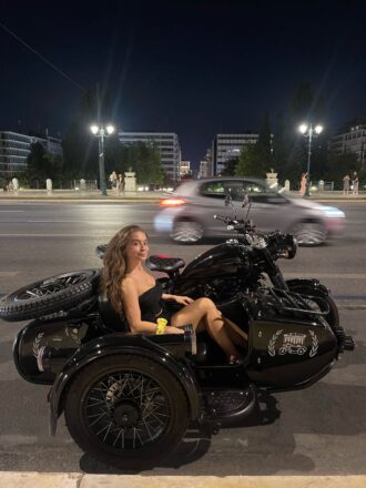 Athens by Night - 60' Private Tour in a Vintage Motorcycle Sidecar 4